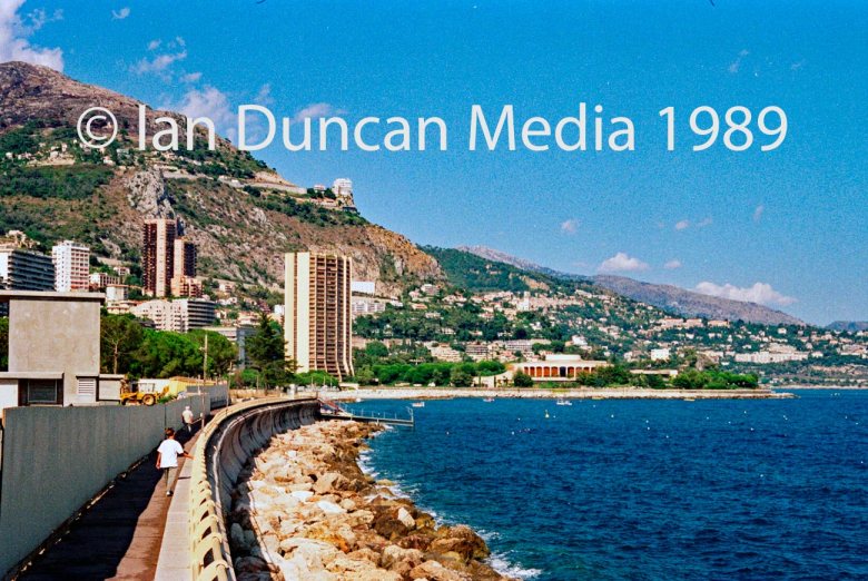 THE MEDITERRANIAN SEA... Monte Carlo in France. Picture: Ian Duncan.