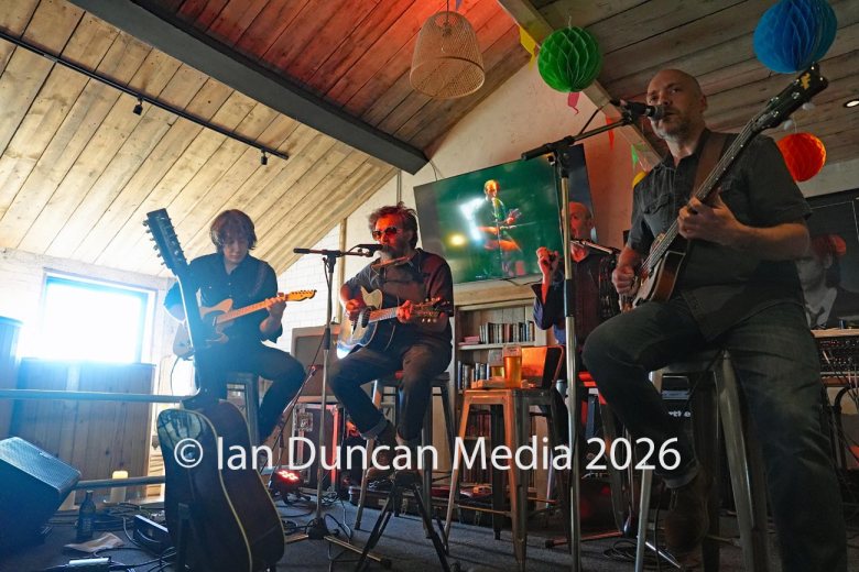 The Dead Religion at the West Walls Brewing Company in Carlisle. Picture: Ian Duncan.