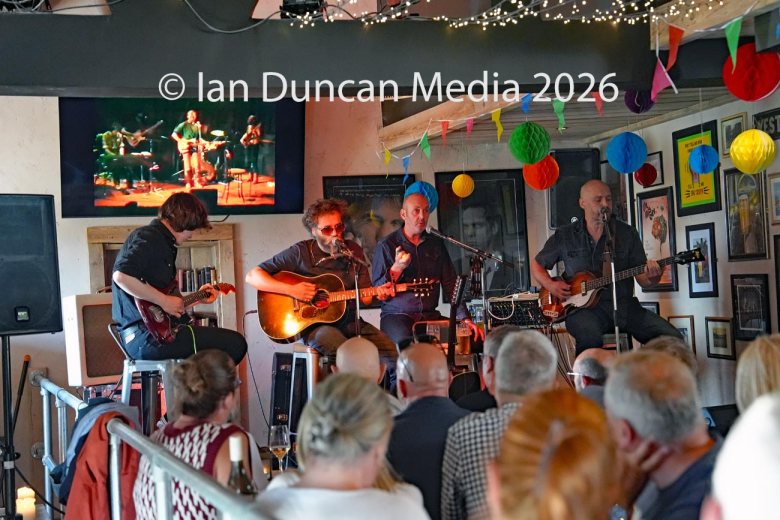 The Dead Religion at the West Walls Brewing Company in Carlisle. Picture: Ian Duncan.