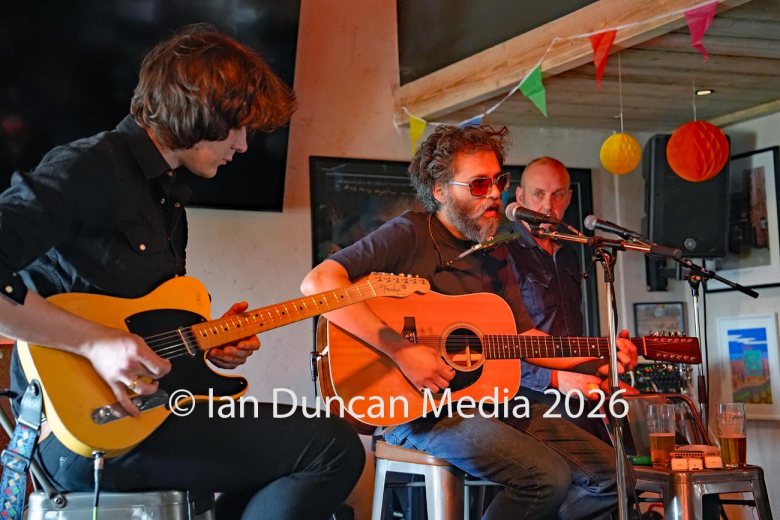 The Dead Religion at the West Walls Brewing Company in Carlisle. Picture: Ian Duncan.