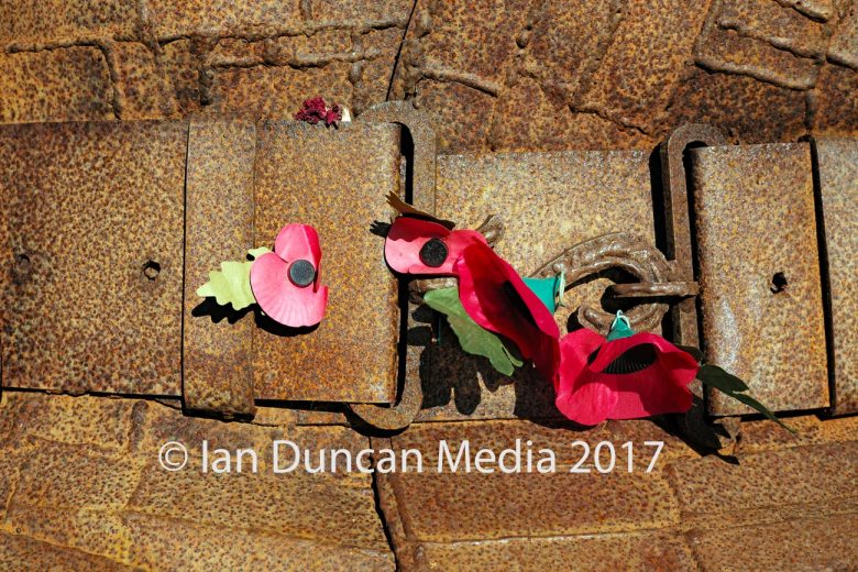 Eleven-O-One by artist Ray Lonsdale in Seaham in County Durham in the north-east of England which is known locally as Tommy. Photo: Ian Duncan.