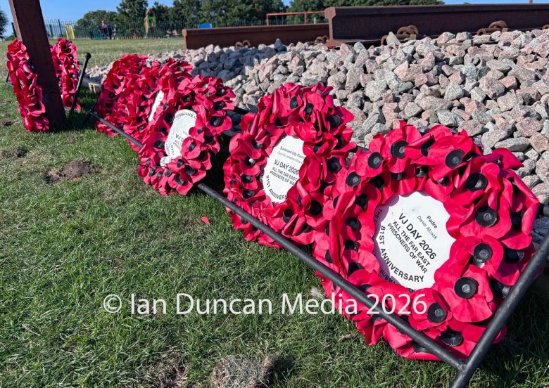 Humanity – The Forgotten Army statue in the North Marine Park in South Shields in the north-east of England by artist Ray Lonsdale. Photo: Ian Duncan.