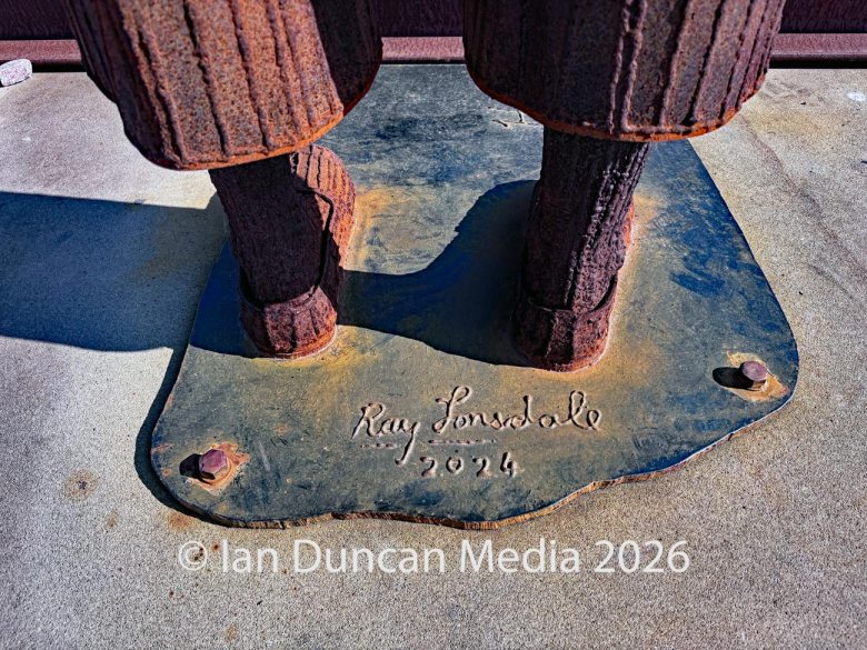 Humanity – The Forgotten Army statue in the North Marine Park in South Shields in the north-east of England by artist Ray Lonsdale. Photo: Ian Duncan.