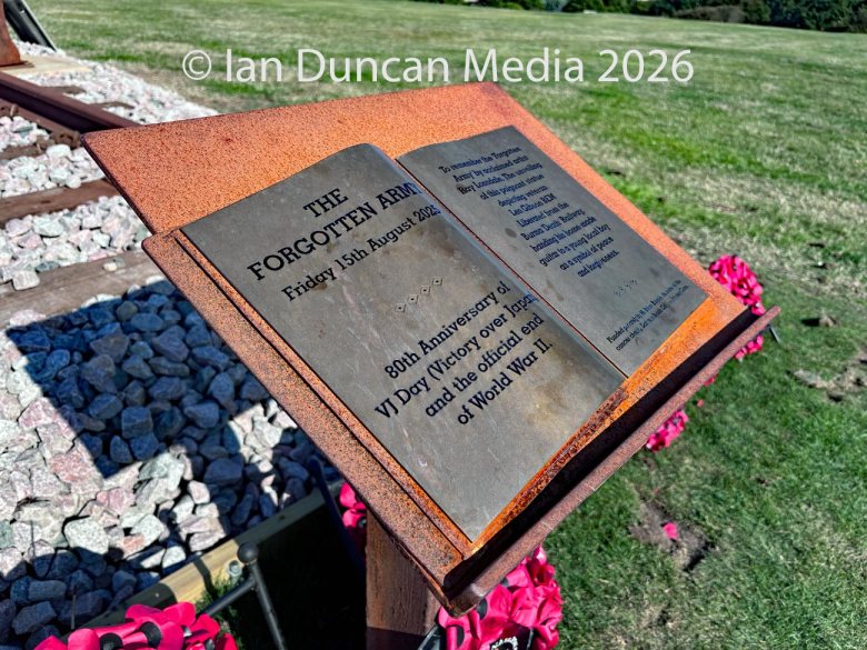 Humanity – The Forgotten Army statue in the North Marine Park in South Shields in the north-east of England by artist Ray Lonsdale. Photo: Ian Duncan.
