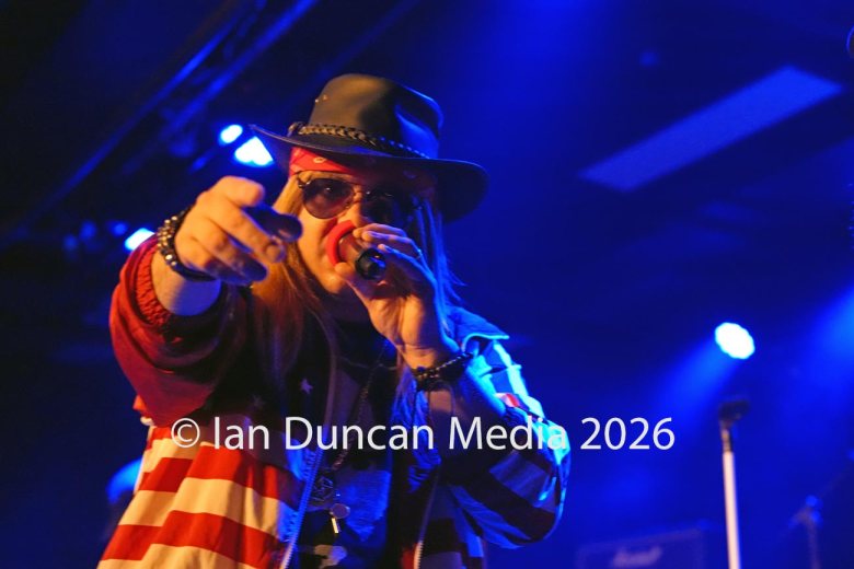 TRIBUTE... Guns n' Roses tribute band Guns n' Yorkshire Roses perform at Carlisle's The Old Fire Station during their Appetite for Yorkshire Puddings tour. Picture: Ian Duncan.